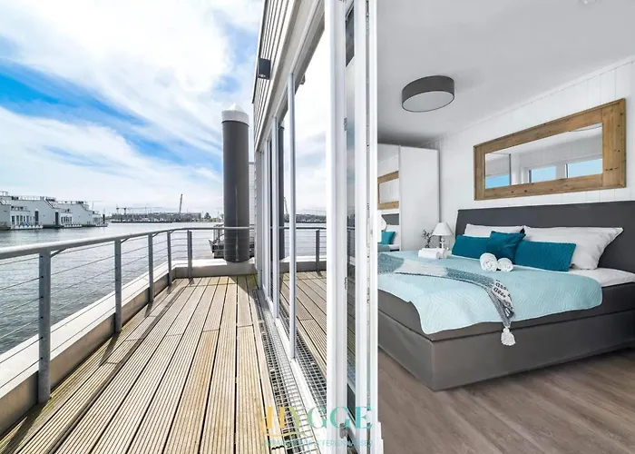 Дом отдыха Schwimmendes Haus An Bord 1 - Haustiere Willkommen *